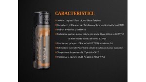 Fenix ARE-X11 - Kit de încărcare 18650 - acumulator de 3500mAh inclus